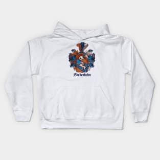 Shedenhelm Family Crest (with name) Kids Hoodie